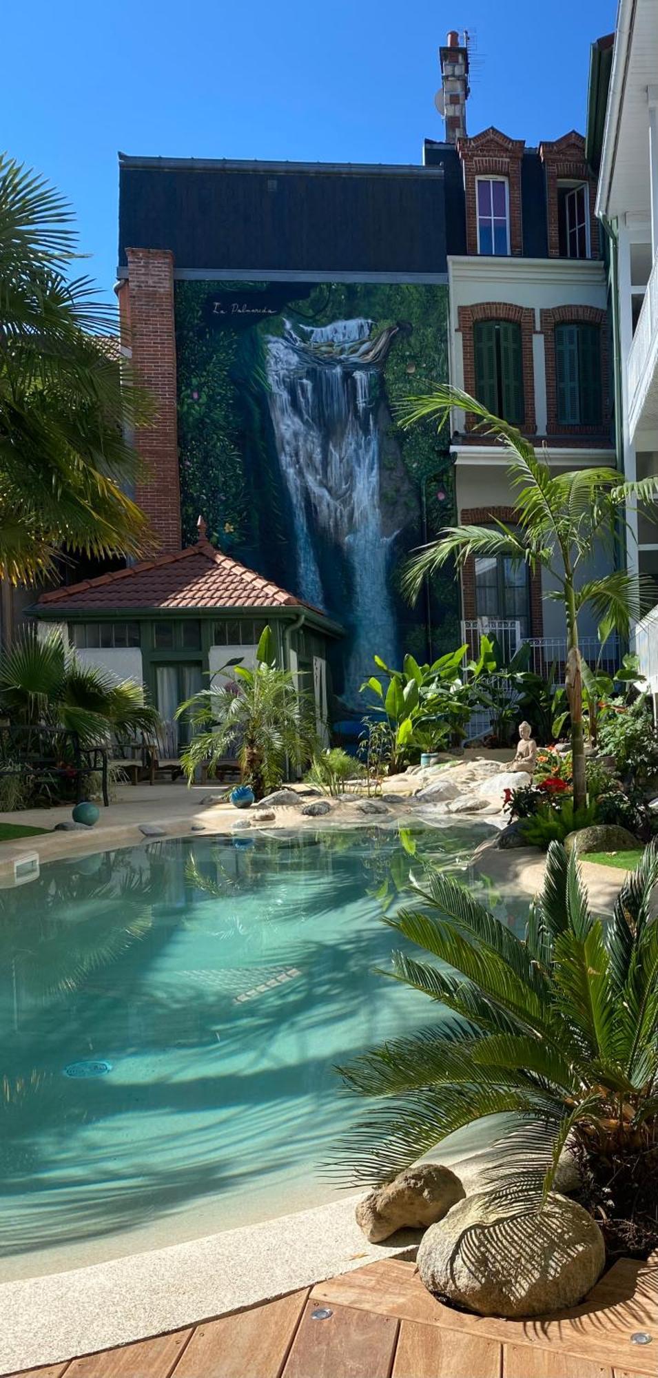타르브 Appt Ambiance Boheme 2 Ch Piscine Lagon 아파트 외부 사진